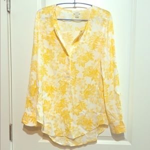 J.Crew floral tunic XS new