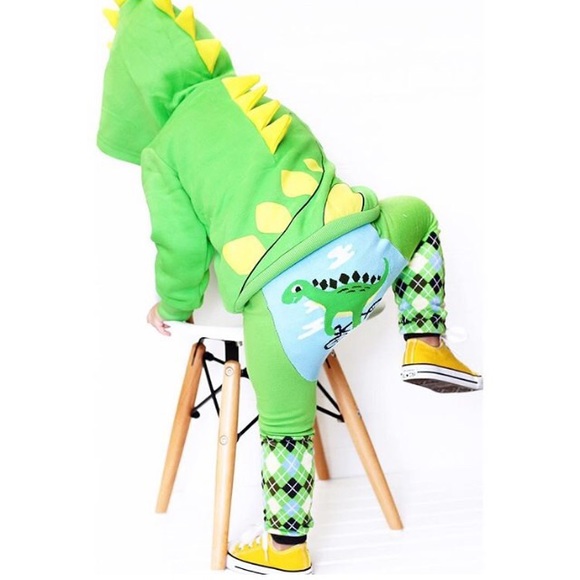 12 Green Dino Hoodies only