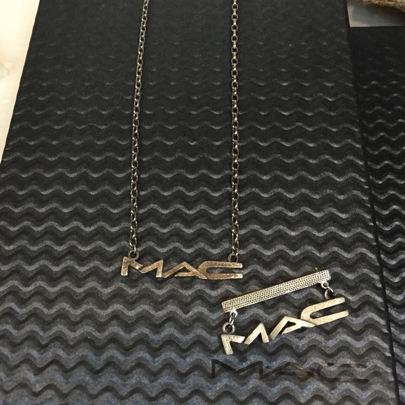 ❤️ MAC Comestics Necklace and Pin ❤️