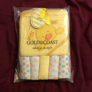 Baby towel and wash cloths