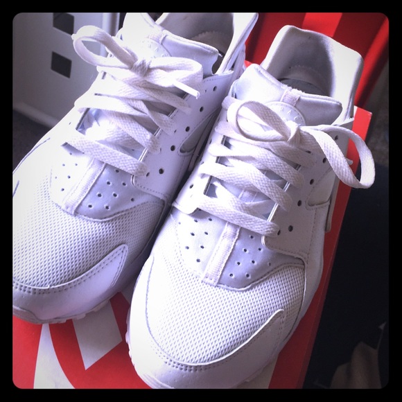 All white huaraches!