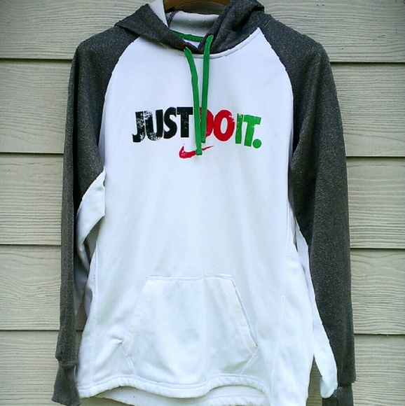 Therma-fit, multicolored logo hoodie