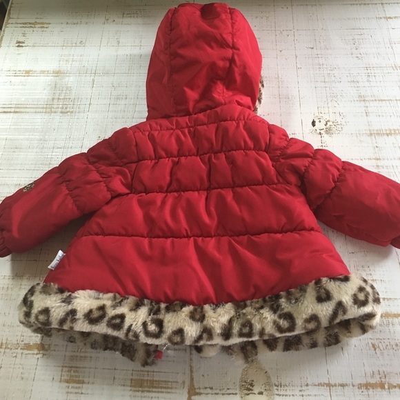 9month red leopard jacket - Picture 3 of 4