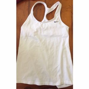 White Nike Women's Sports top