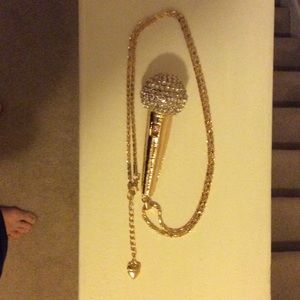 Betsey Johnson sweater necklace