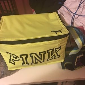 Pink lunch box