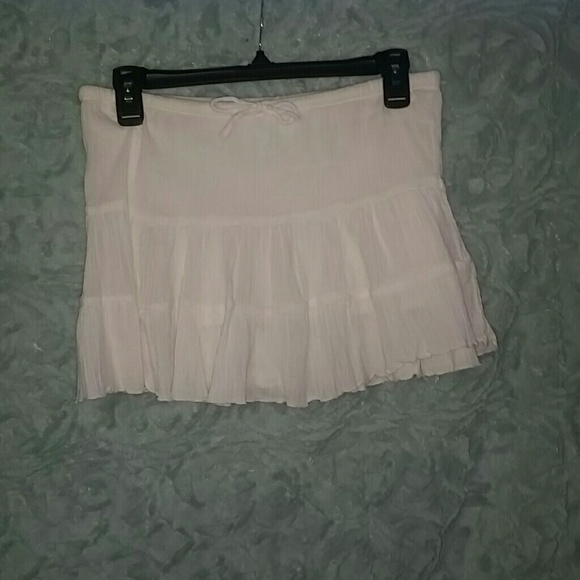 White skirt