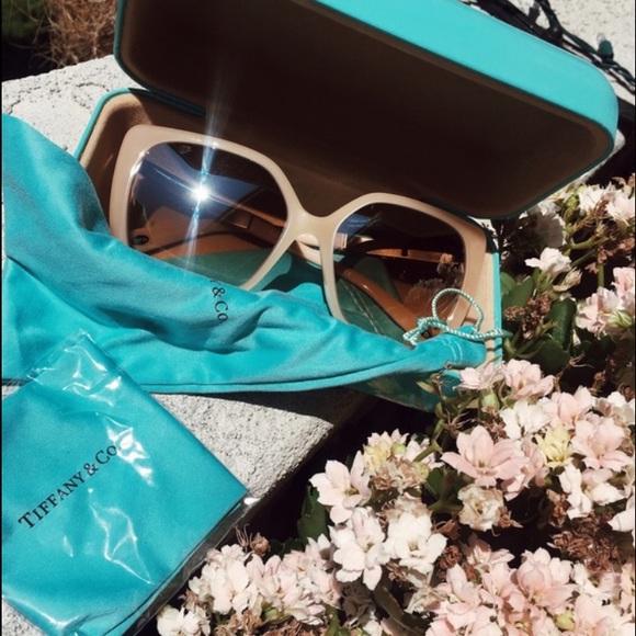 πHPπ TIFFANY & CO. TF 4074-B Nude Sunglasses - Picture 4 of 4