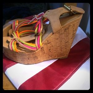 Brand new wedges by Candie's