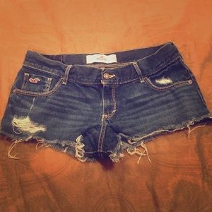 Hol lister Distressed Denim Shorts