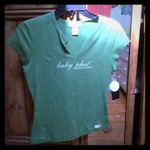 Green Baby Phat t-shirt