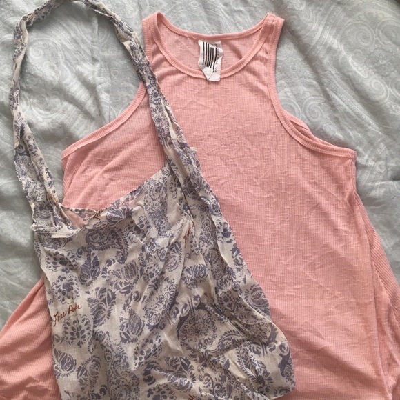Free People tank and bag!