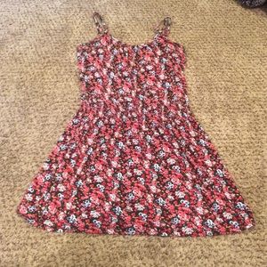 Floral spaghetti strap sundress