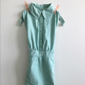 A smart-looking shirt dress