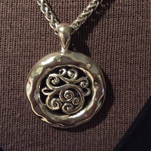 Silver plated Necklace and Earring set. NWOT