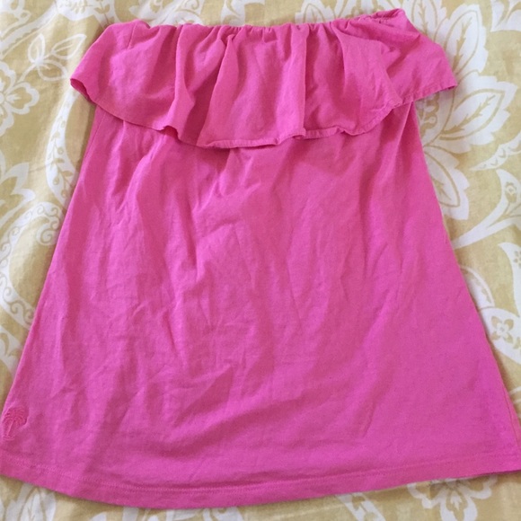 Lilly Pulitzer strapless tank