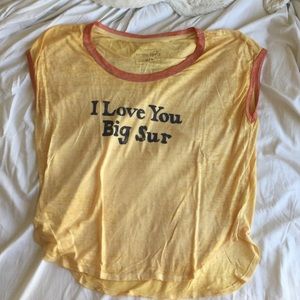 Free people tee shirt