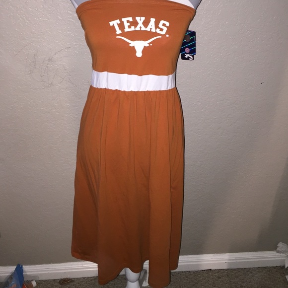 Texas Longhorns t-shirt halter dress