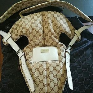 Authentic GUCCI baby carrier