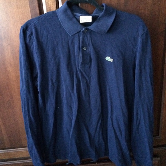 Lacoste navy top!