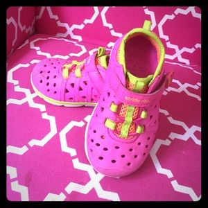 Neon Stride Rite shoes!