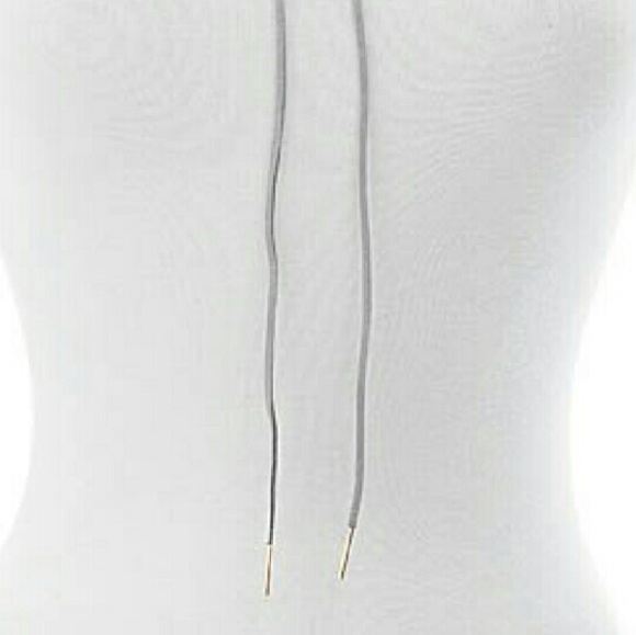 Grey Wrap Choker - Picture 2 of 4