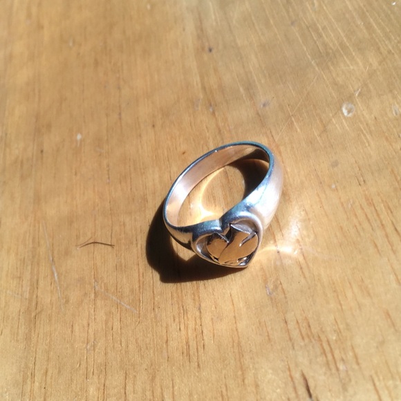 Dove in heart James Avery size 7