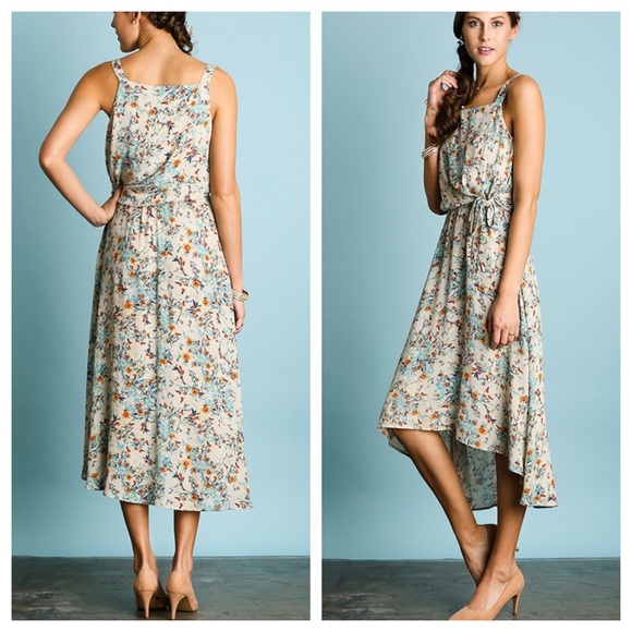 Floral Print Dress - Picture 2 of 3