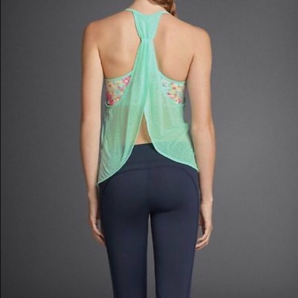 Gilly hicks tank with sports bra
