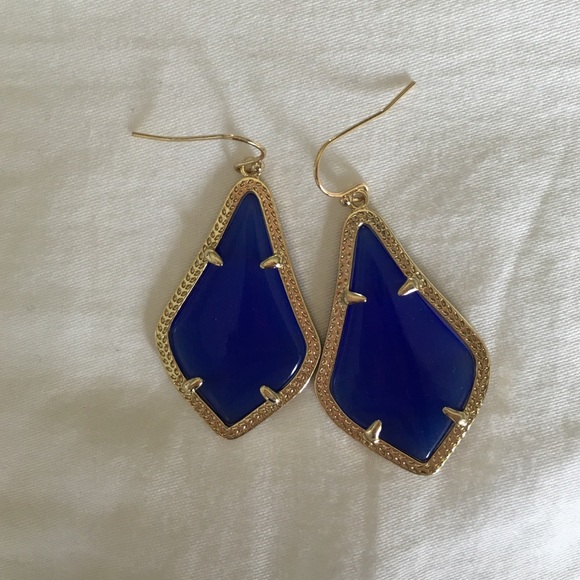 Royal Blue Kendra earrings for sale