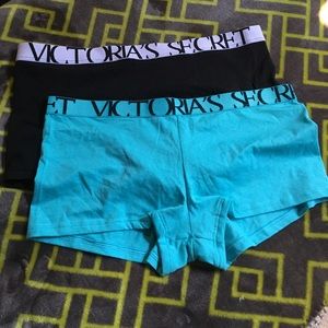 Two pair of Victoria's Secret boy short underwear