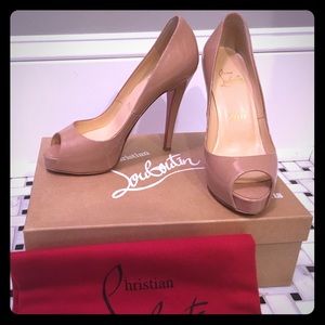 Christian Louboutin Very Prive 120 Patent Calf, 6