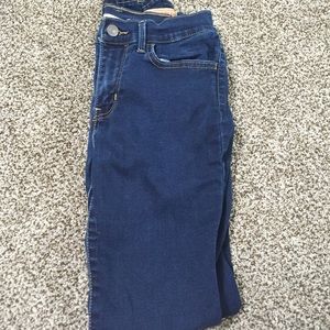 Dark Wash Levi Skinny Jeans