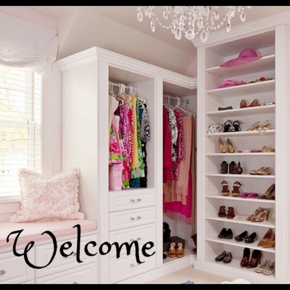 Welcome to my closet.