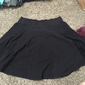 Black Skater Skirt