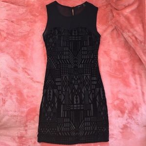 Black Aztec/Tribal Dress!