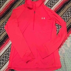 Under Armour half zip workout shirt