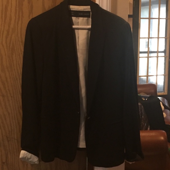 Black Zara blazer.
