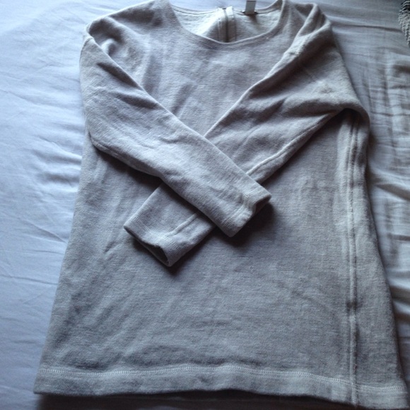Heathered wool women's pullover