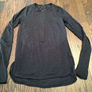 Lululemon Half Zip Crew Neck