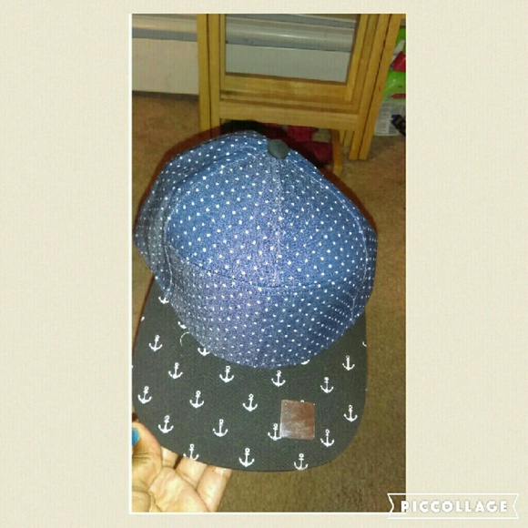Anchor Snap back ladies hat - Picture 1 of 3