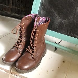 Girls Leather Winter Boots