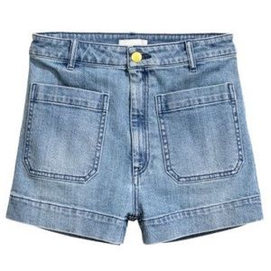 H&M high rise shorts