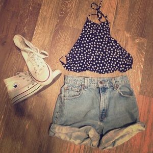 CROP HALTER TOP