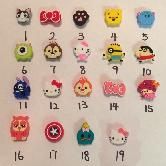 10 pair cute USB cable earphone protectors - Picture 3 of 3