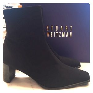 Stuart Weitzman Waterproof Ankle Booties