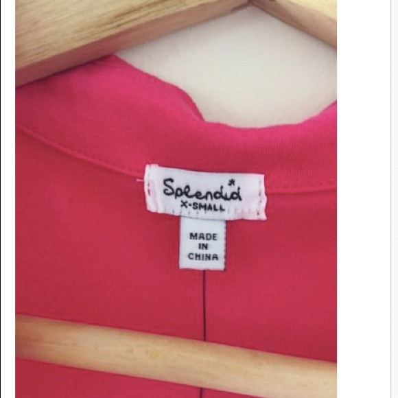 🚫🚫🚫SOLD🚫🚫🚫Splendid pink Button Down Shirt XS - Picture 2 of 3