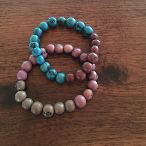 Set of 2 Mala bracelets