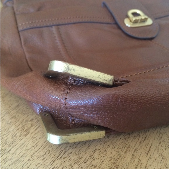 Brown leather Hype purse - Picture 4 of 4