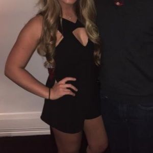 Black Tobi Cut Out Romper